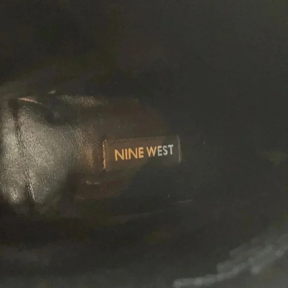 Nine West animal print heeled booties Faux fur Women’s size 5 Pointed toe - Picture 9 of 14